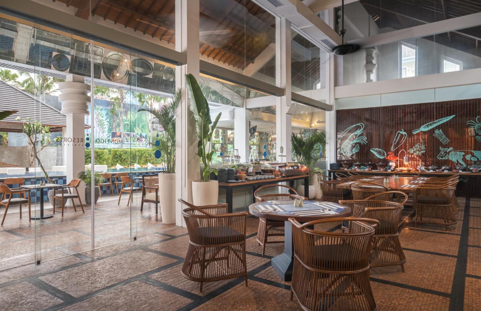 塞米亚克蒙提格度假村 外观 照片 The interior of the restaurant